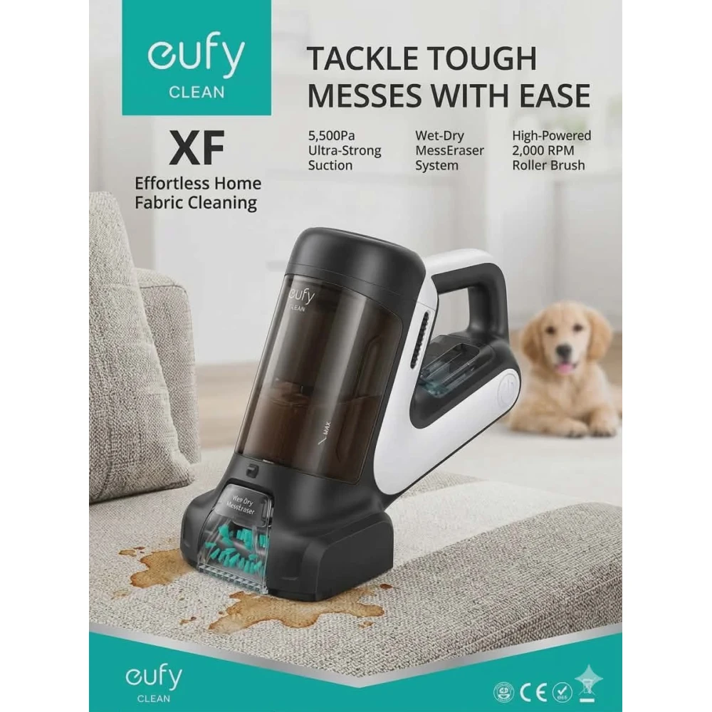 image eufy Clean XF (T2531) Portable Carpet & Upholstery Cleaner - Image 1