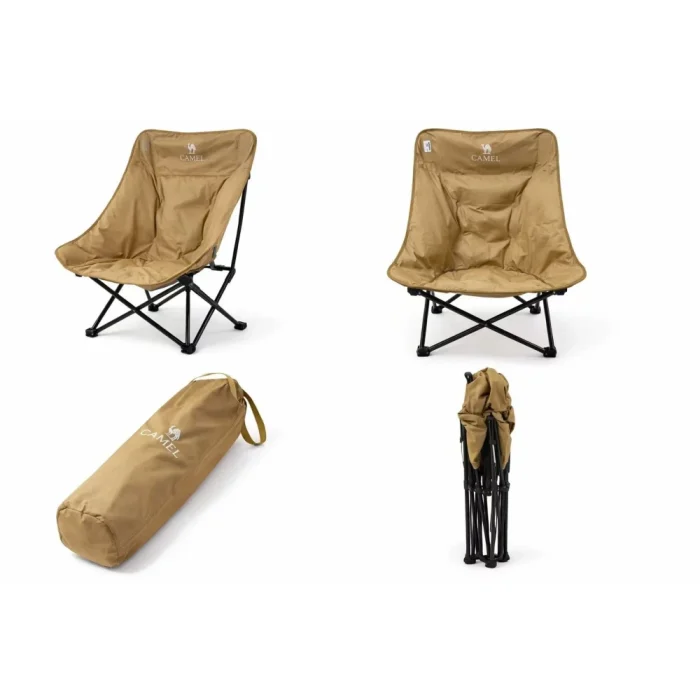 Camel Foldable Camping Chair - Image 5