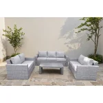 Broyhill sofa set outdoor 7-piece Outdoor Patio with table