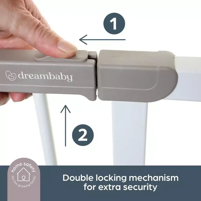 Dreambaby Ava Extra Wide Baby Gate, Stair Gate, - Image 6