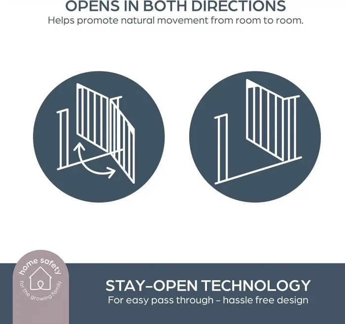 Dreambaby Ava Extra Wide Baby Gate, Stair Gate, - Image 7