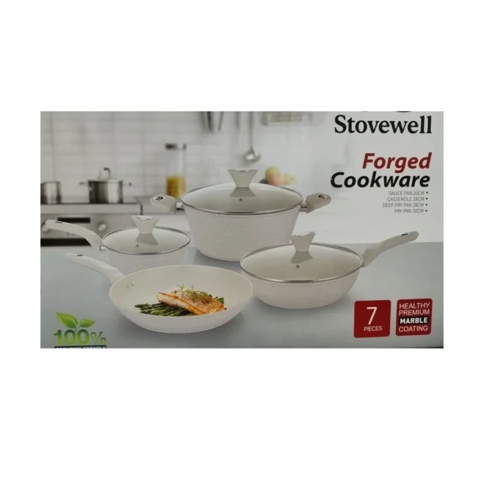 Stovewell Forged Cookware set 7 PIECES - Image 2