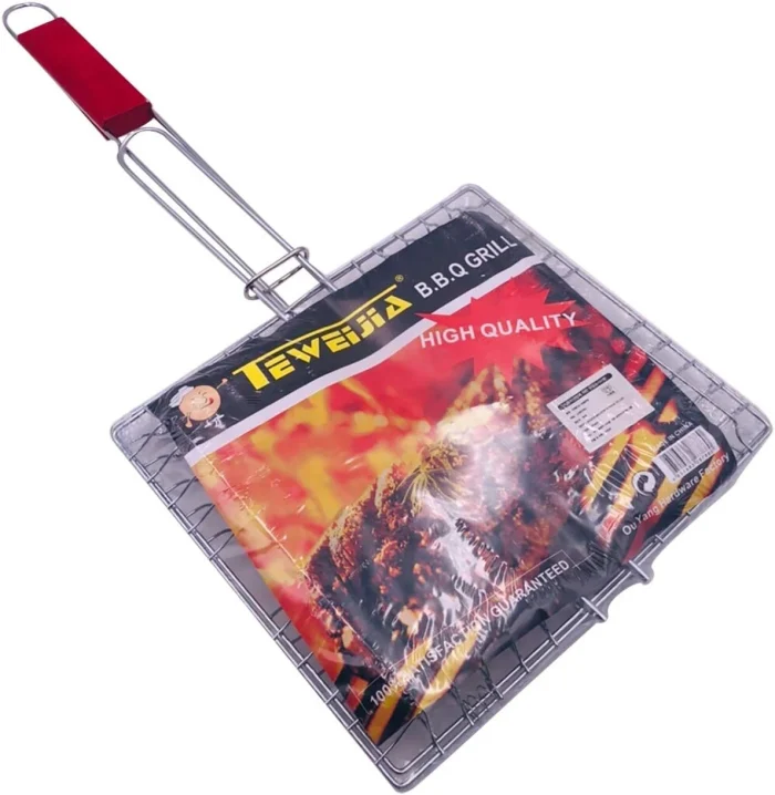 Teweijia Korean BBQ and Fish Grill Two Side Wire Net Grill - Image 3