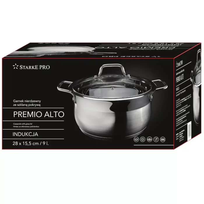Gastronorm Pot With Lid Starke Pro Premio Alto 9L - Image 8