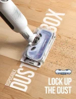 LiTHELi Cordless Vacuum Mop Cleaner, 2-in-1 Hard Floor Stick Vacuum - Image 3