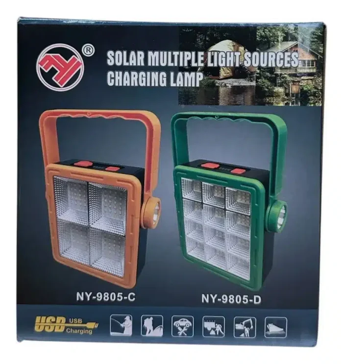 Solar Multiple Light Sources Charging Lamp - Image 6