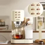 AEOMJK Coffee Maker Milk Frother 20 Bar 1350W 1L - Image 4