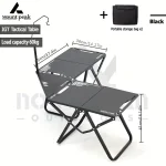 Portable Folding Tactical Outdoor Table with Adjustable Height - Heavy-Duty IGT Camping Table, - Image 4