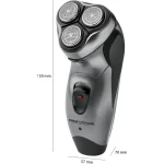 ProfiCare PC-HR 3053 Men's Razor Triple Shaving System with Flexible Shaving Heads, Soft Touch Housing, Grey - Image 4