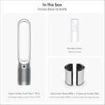 Dyson Purifier Cool Gen1 TP10 Air Purifying Fan with HEPA Filter (White/Silver) - Image 3