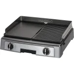 Cuisinart PL50E barbecue barbecues grill Tabletop, Black, Stainless steel, Rectangular
