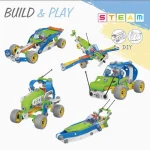 HANYE 117PCS 5 in 1 Screw Assembly and Disassembly Racing Car Truck Aircraft Boat Model Toys Steam Building Block Toy Set for Kids - Image 2