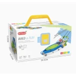 HANYE 117PCS 5 in 1 Screw Assembly and Disassembly Racing Car Truck Aircraft Boat Model Toys Steam Building Block Toy Set for Kids - Image 4