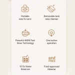 Easy Delivery Portable Coffee Brewer - Image 4