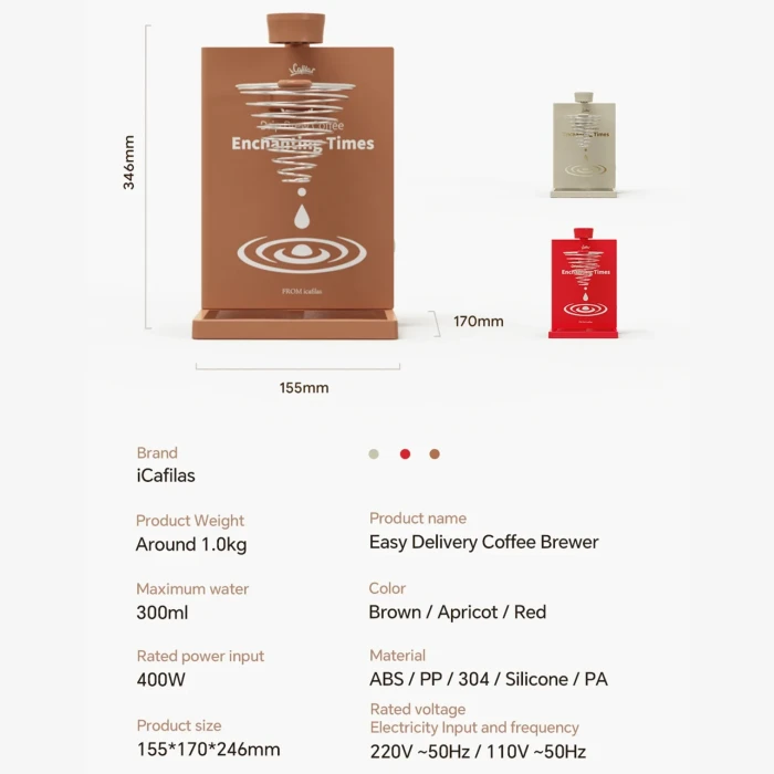 Easy Delivery Portable Coffee Brewer - Image 5