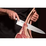 PICASO Western Cooking Knife, 10.6 inch Pro Kitchen Knife Forged from Japanese Molybdenum Vanadium steel, Ultra-sharp Classic Cooks Knife Balanced Ergonomic Handle & Sheath–Safe for Home Kitchen - Image 6