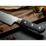 PICASO Western Cooking Knife, 10.6 inch Pro Kitchen Knife Forged from Japanese Molybdenum Vanadium steel, Ultra-sharp Classic Cooks Knife Balanced Ergonomic Handle & Sheath–Safe for Home Kitchen - Image 7