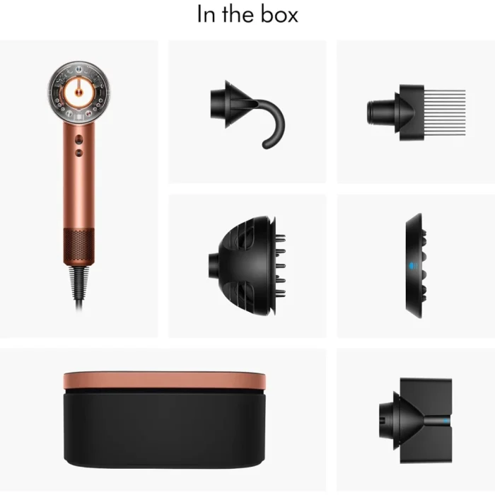 Dyson Supersonic Nural Hair Dryer (Amber Silk) - Image 4