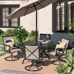 STYLE 4 Chairs 1 Table Set