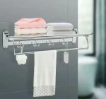 SUS 304 Folding Towel Rack - Image 2