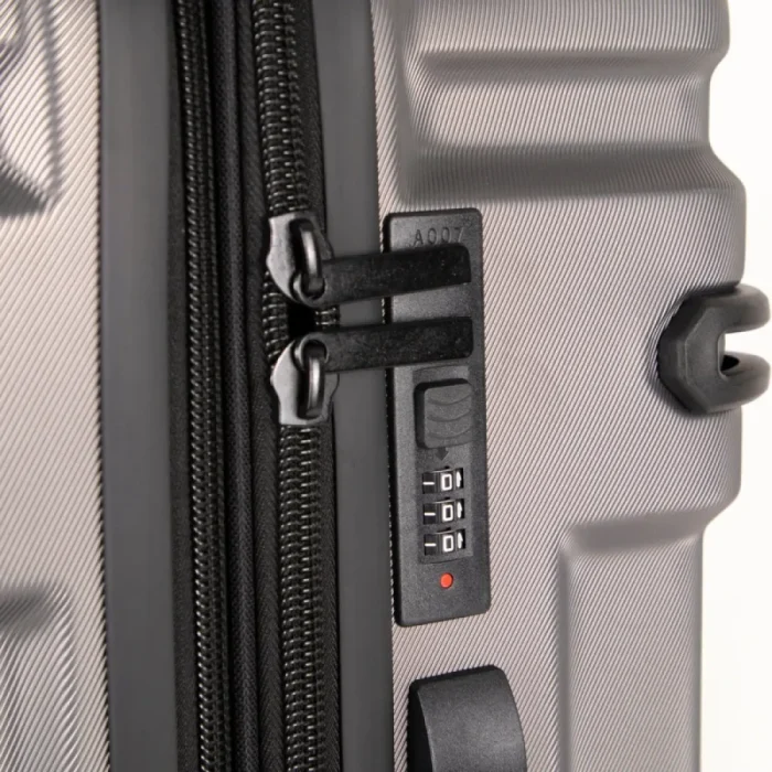 Esteve Deer 4 Wheel Hard Trolley, 3 pcs, Assorted, ED2501 - Image 7