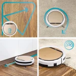 ZACO V5sPro 2-in-1 Robot Vacuum Cleaner with Cleaning Function, Automatic Robot Vacuum Cleaner, Wiping up to 180 m² or Vacuum Cleaner, Hard Floors, Drop - Image 4
