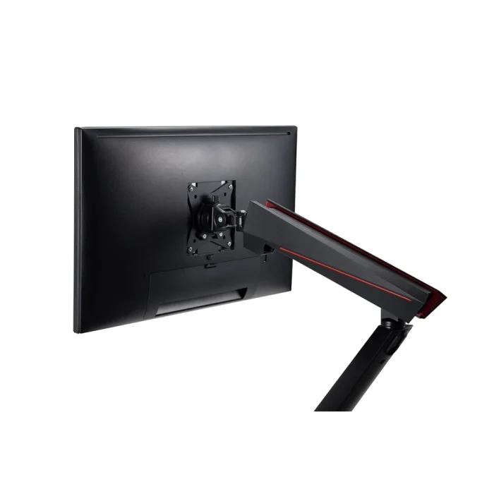 Kogan Full Motion Spring-Assisted RGB Gaming Monitor Mount with USB Hub (Dual) Laptop Holder Combo 17" - 32" - Image 11