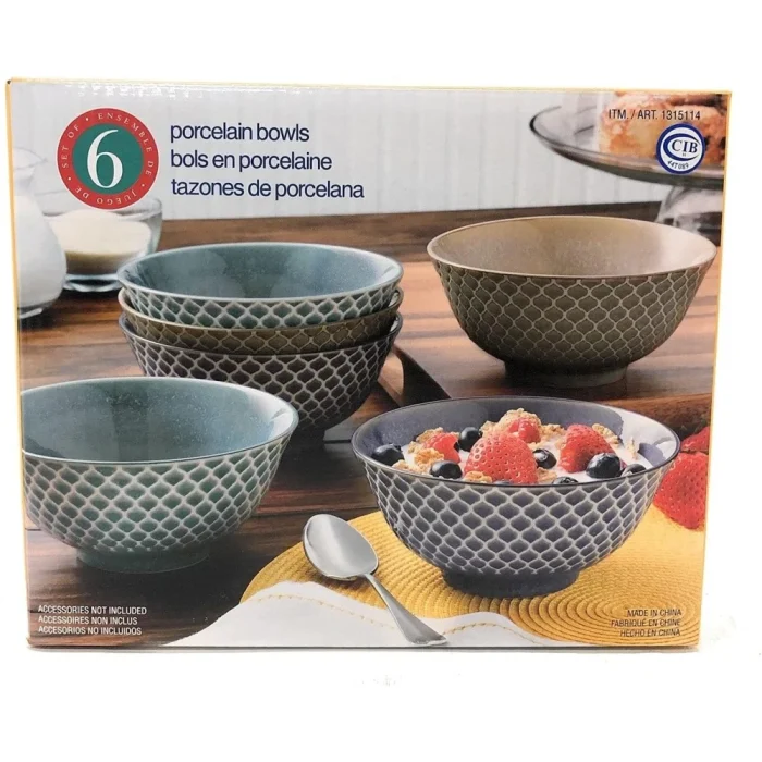 Certified International Wax Relief Bowl Set 6-piece - Image 5