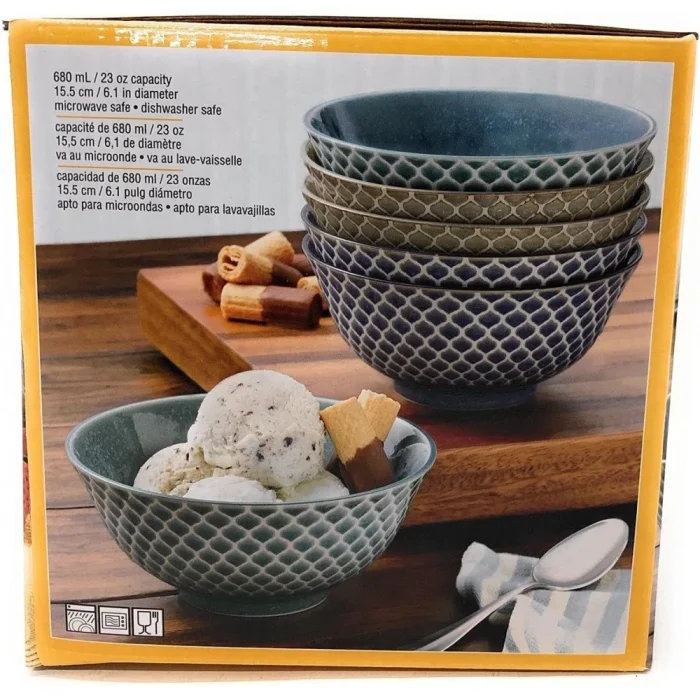 Certified International Wax Relief Bowl Set 6-piece - Image 6