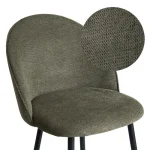bar stool - 2-piece - olive green - Image 3
