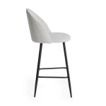 bar stool - 2 piece - grey - Image 5