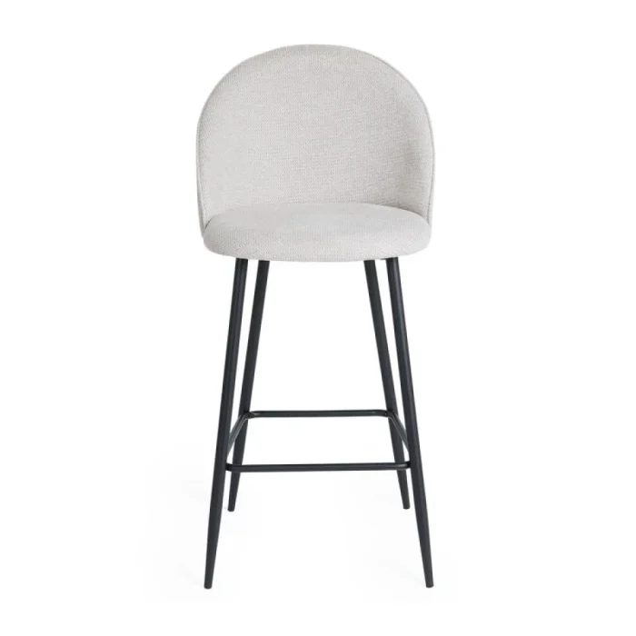 bar stool - 2 piece - grey - Image 6