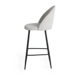 bar stool - 2 piece - grey - Image 7
