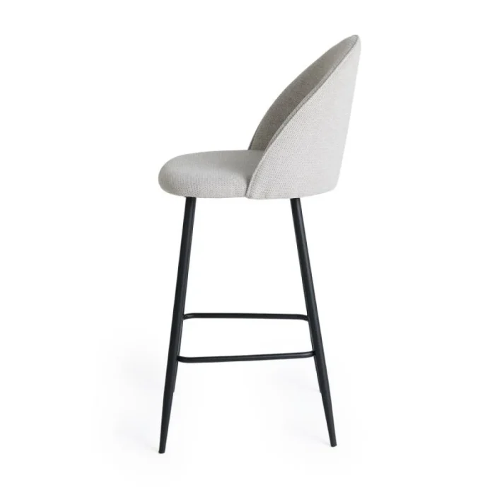 bar stool - 2 piece - grey - Image 7