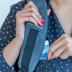 XDDesign Bobby Compact Print Anti-Theft Laptop USB Backpack Camouflage Green - Image 4