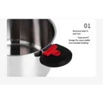 C&E 6 Pcs Stainless Steel Pots - Image 2