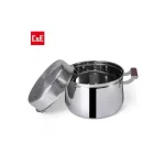 C&E 304 Stainless Steel Soup Pot, Multi-Functional Cooking Rice Pot For Home Use, With Steaming - Image 4
