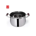 C&E 304 Stainless Steel Soup Pot, Multi-Functional Cooking Rice Pot For Home Use, With Steaming - Image 5