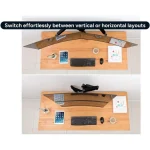 Kogan Full Motion Gas Spring Dual Stacking Monitor Arm for 17"- 32" - Image 6