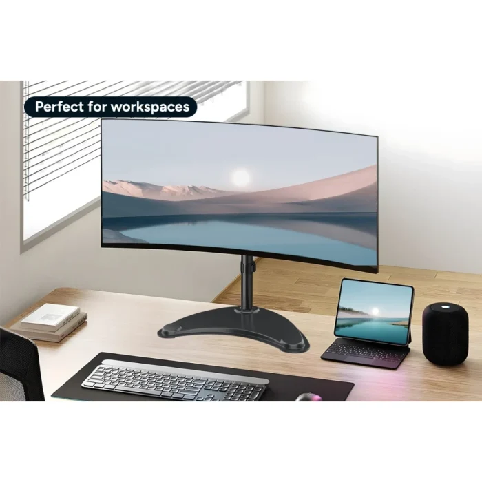 Kogan Articulating Freestanding Single Monitor Stand for 13" - 32" Monitors - Image 4