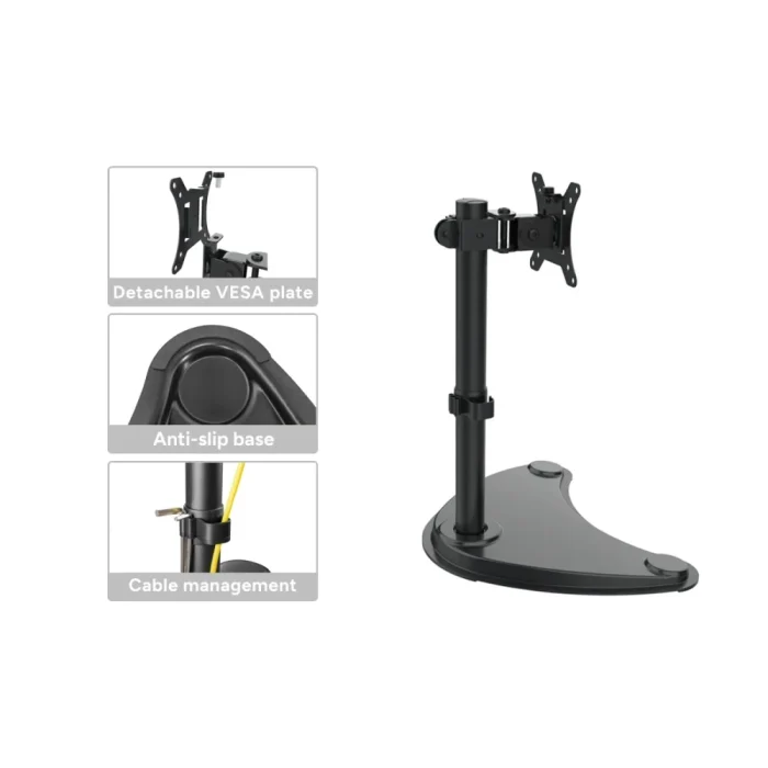 Kogan Articulating Freestanding Single Monitor Stand for 13" - 32" Monitors - Image 6