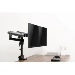 Kogan Full Motion Spring-Assisted Height Adjustable Dual Monitor Mount Pro Laptop Holder Combo 17" - 32" - Image 3