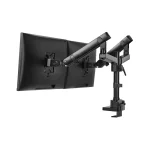 Kogan Full Motion Spring-Assisted Height Adjustable Dual Monitor Mount Pro Laptop Holder Combo 17" - 32" - Image 4