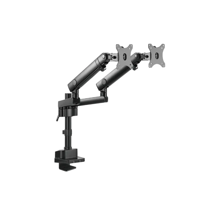 Kogan Full Motion Spring-Assisted Height Adjustable Dual Monitor Mount Pro Laptop Holder Combo 17" - 32" - Image 5