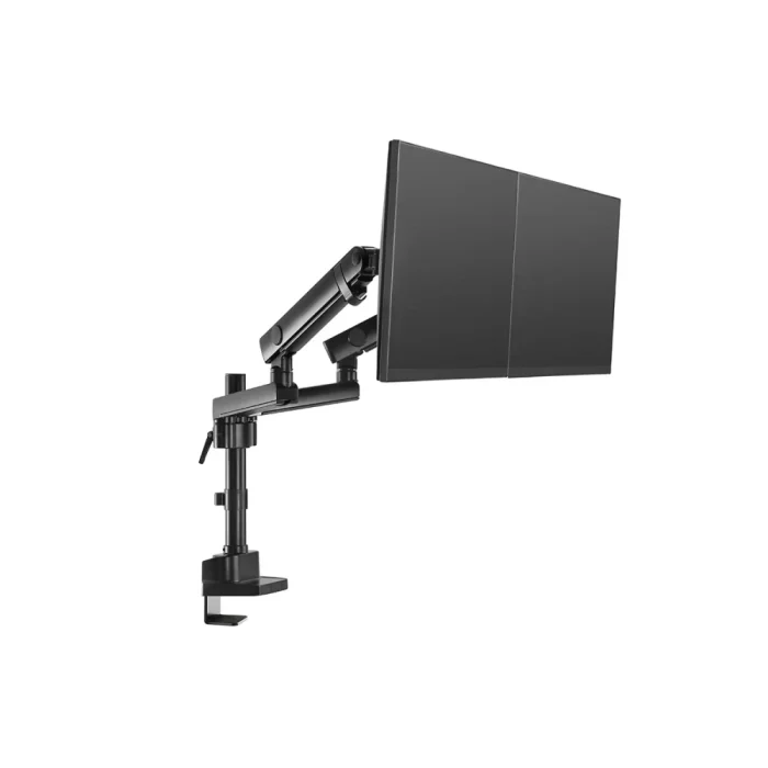 Kogan Full Motion Spring-Assisted Height Adjustable Dual Monitor Mount Pro Laptop Holder Combo 17" - 32" - Image 6