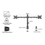 Kogan Articulating Dual Monitor Mount for 17"- 32" Monitors - Image 6