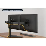 Kogan Articulating Freestanding Dual Monitor Stand for 17" - 32" Monitors - KAMMFS12DB - Image 3
