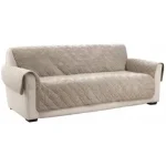 SureFit Sofa Furniture Cover in Taupe - Image 3