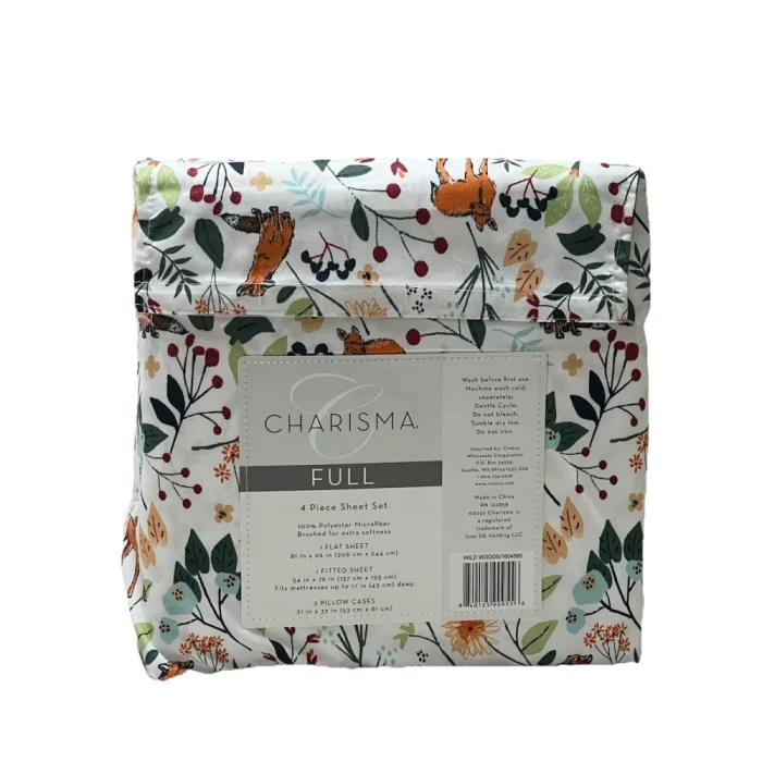 Charisma  Full Size Sheet Set - 4 Piece Wild Wood - Image 3