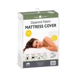 Zippered Fabric Mattress Cover